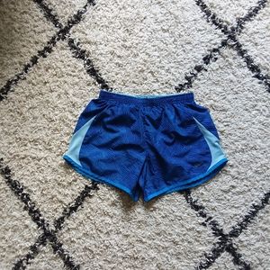 Nike blue athletic shorts